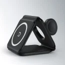 Certified Fast 3‑in‑1 Folding Magnetic Wireless Charger for Smartphones in Bangladesh