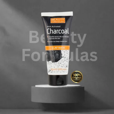Beauty Formulas with Activated Charcoal Clay Mask