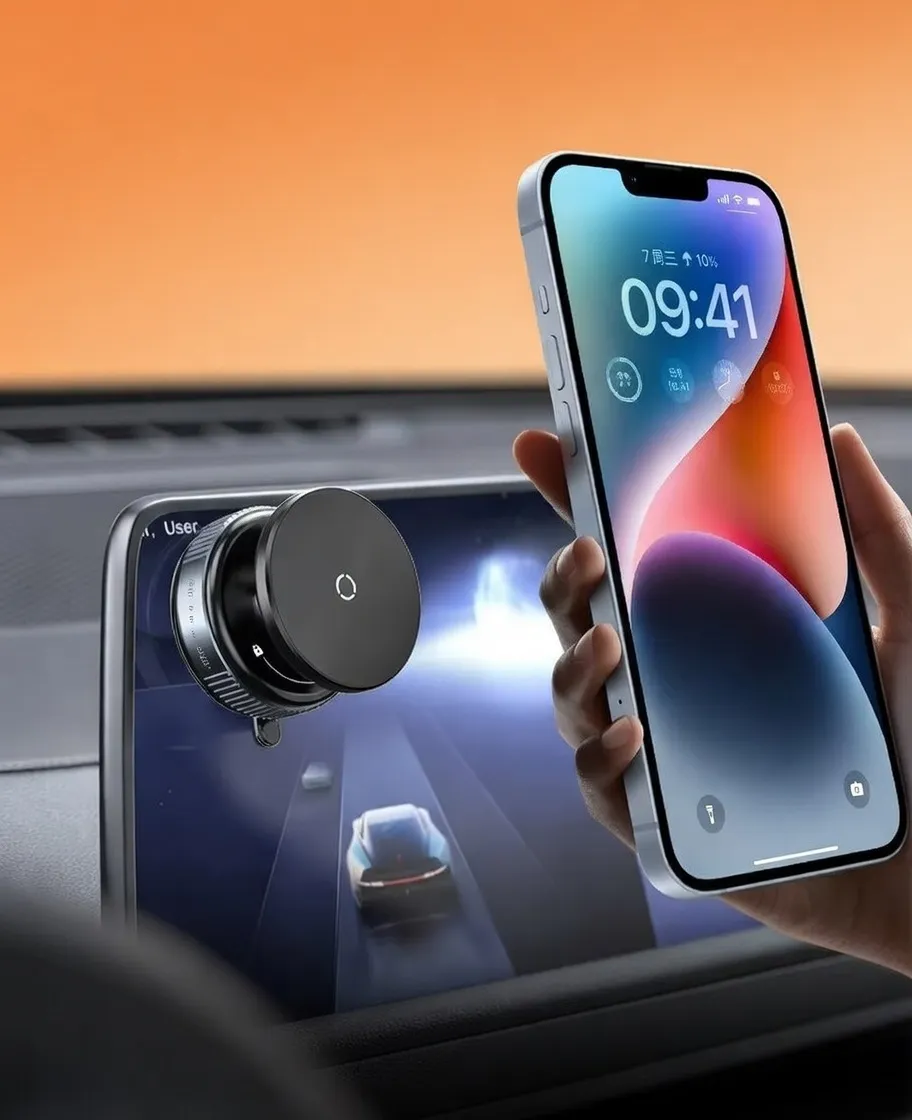 Best 360° Rotating Magnetic Car Phone Holder Bangladesh