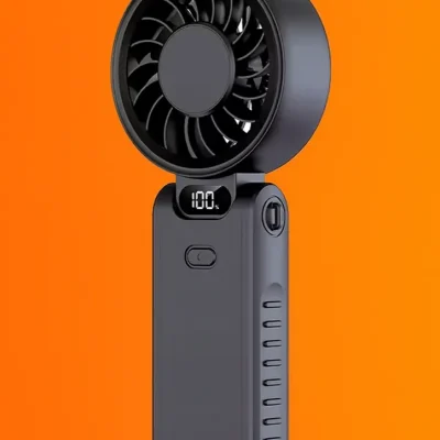 Best 5‑Speed 5000mAh Portable Rechargeable Fan Bangladesh