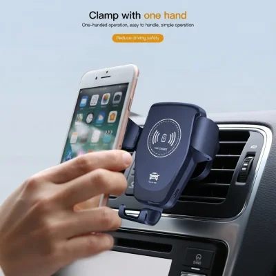 Best QC3.0 360° Magnetic 7.5W Fast Wireless Car Charger BD