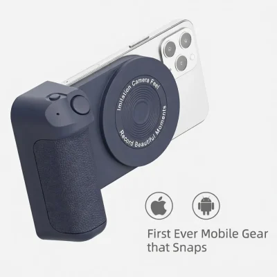 Best Qi 5W–10W Fast Charging Magnetic Wireless Phone Charger and Holder Smartphone Gimbal.