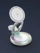 Powerful 10W Magnetic Wireless Charger Station for Smartphones