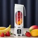 Powerful 12‑Blade 25W USB Mini Portable Rechargeable Juicer/Blender (450ml)