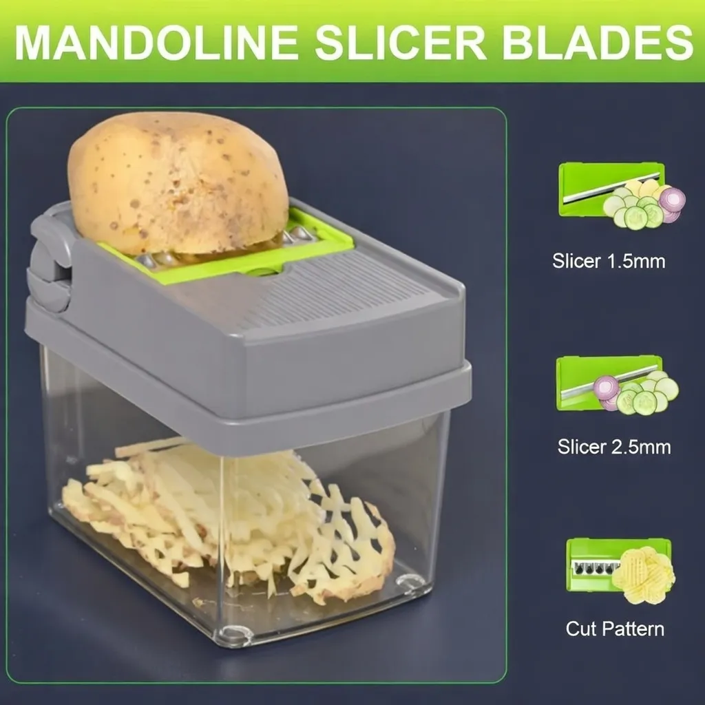 Premium 15‑in‑1 Multifunction Kitchen Chopper Food Slicer Vegetable Cutter Bangladesh. 🔪হাত কেটে যাওয়ার ভয়! স্মার্ট ভেজিটেবল কাটার কি নিরাপদ? বাস্তব ব্যবহারকারীর অভিজ্ঞতা.