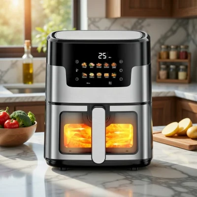 10-in-1 Digital Air Fryer 7.5QT Oil Free Cooker - Now in Bangladesh