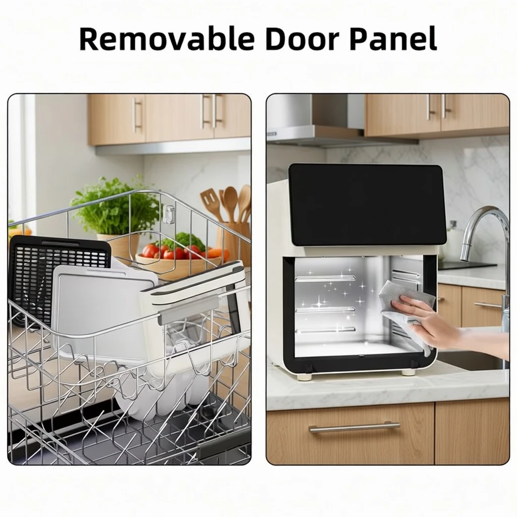 12-in-1 Smart Pro 10L Air Fryer Oven with Grill Combo & Glass Window - Now in Bangladesh