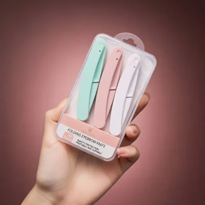 3Pcs Foldable Trimming FaceEyebrow Razor Set Now in Bangladesh