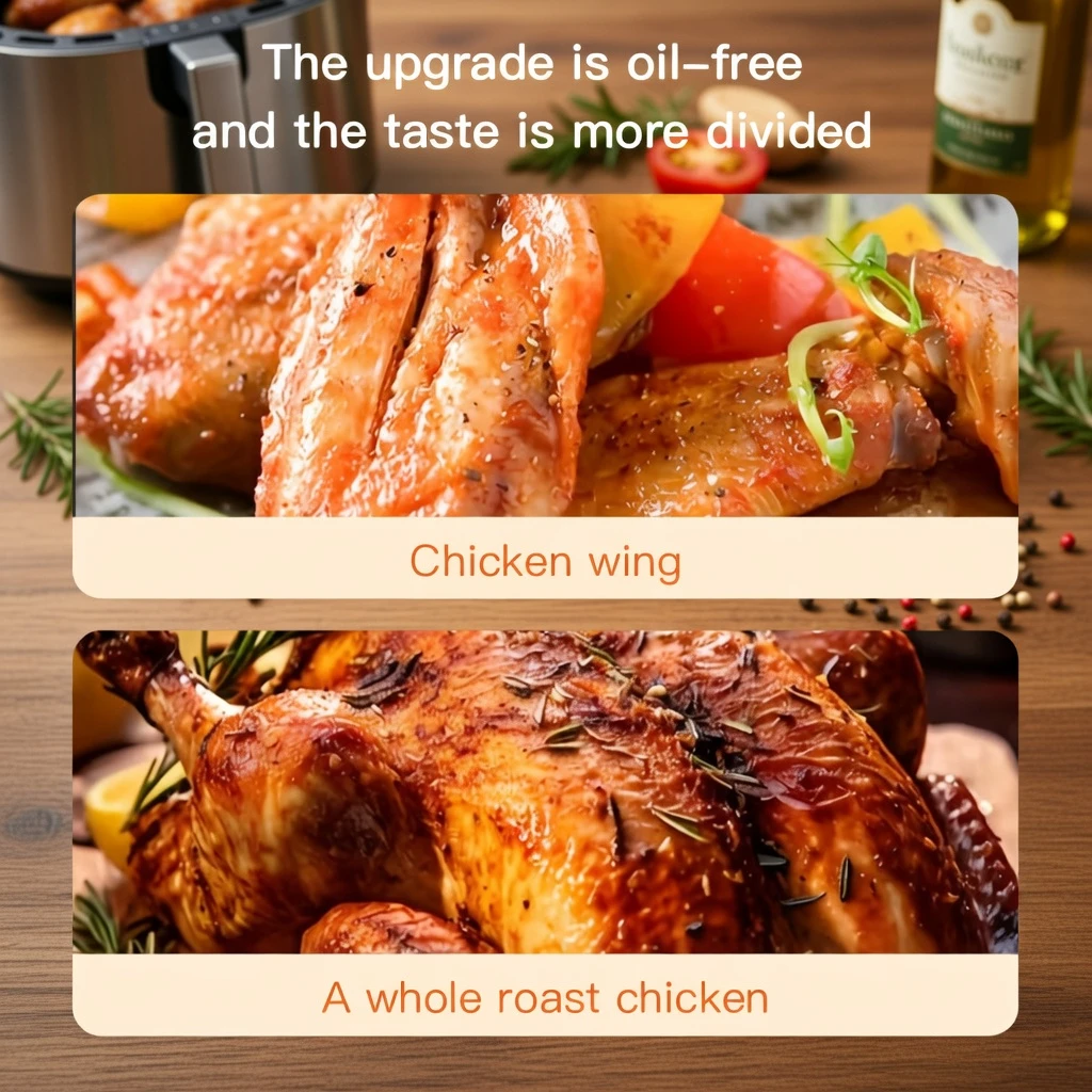 6L Multifunction Air Fryer 800W & Oil Less Cooker - Now in Bangladesh - AmarXpress