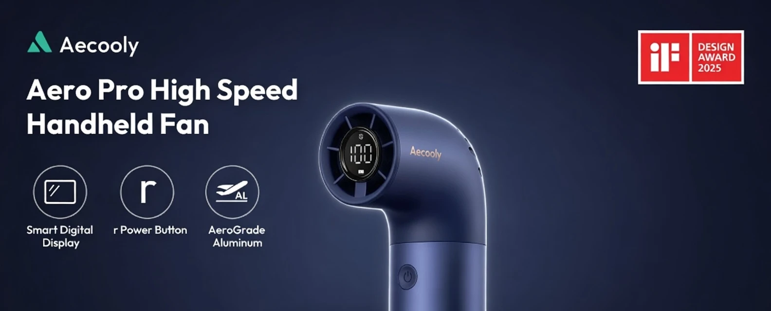 Aero Ultra Powerful Turbo Portable Cooling Fan with 3500mAh4500mAh 19000RPM 6-Speed Now in Bangladesh