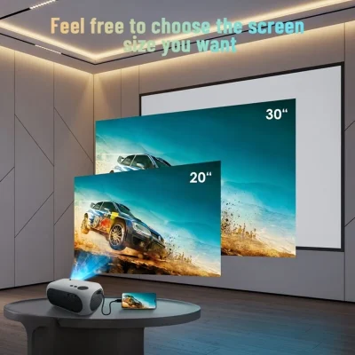 Best USB Home Cinema 1080p Support Mini Projector Bangladesh - AmarXpress