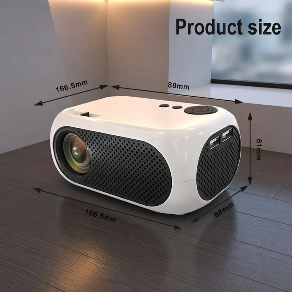 Best USB Home Cinema 1080p Support Mini Projector Bangladesh - AmarXpress