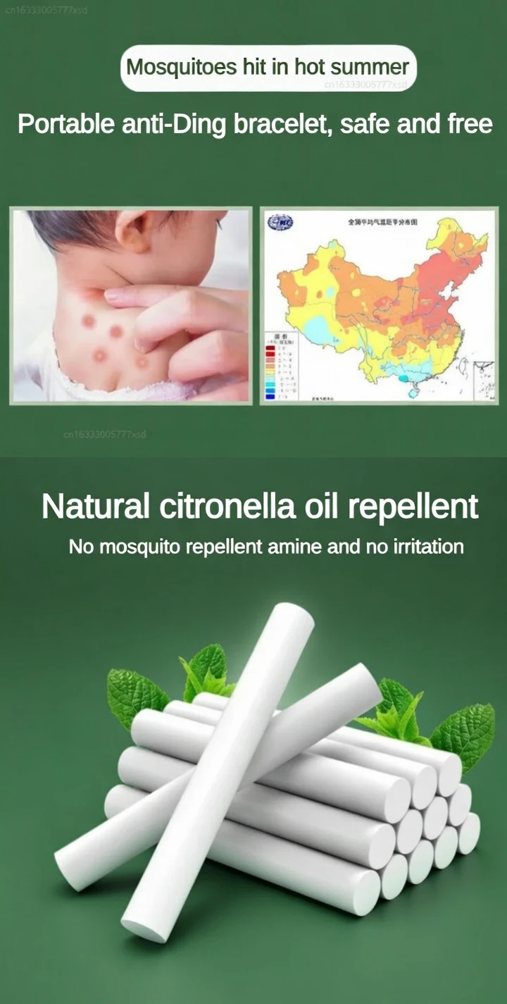 Essential Oil Mosquito Repellent Bracelet for Adults & Kids Now in Bangladesh
