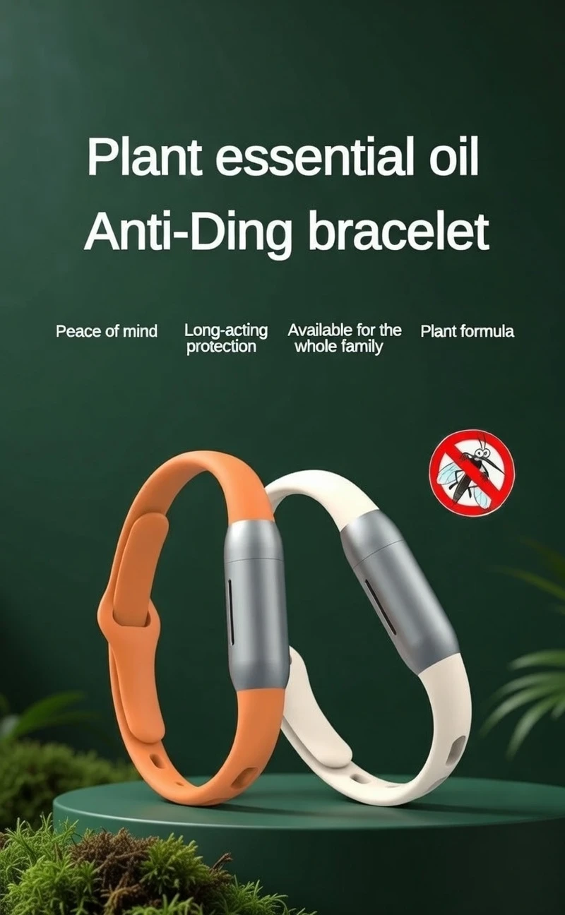 Essential Oil Mosquito Repellent Bracelet for Adults & Kids Now in Bangladesh