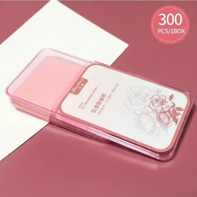 Face Oil Blotting Paper 300 Sheets – Instant Oil Control Wipes Now in Bangladesh