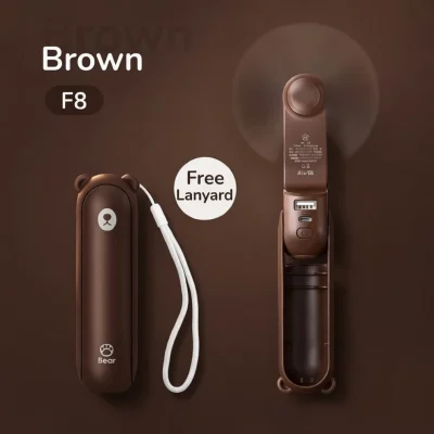 JISULIFE Portable Mini Handheld Fan with USB 2000k4500kmAh Rechargeable Now in Bangladesh