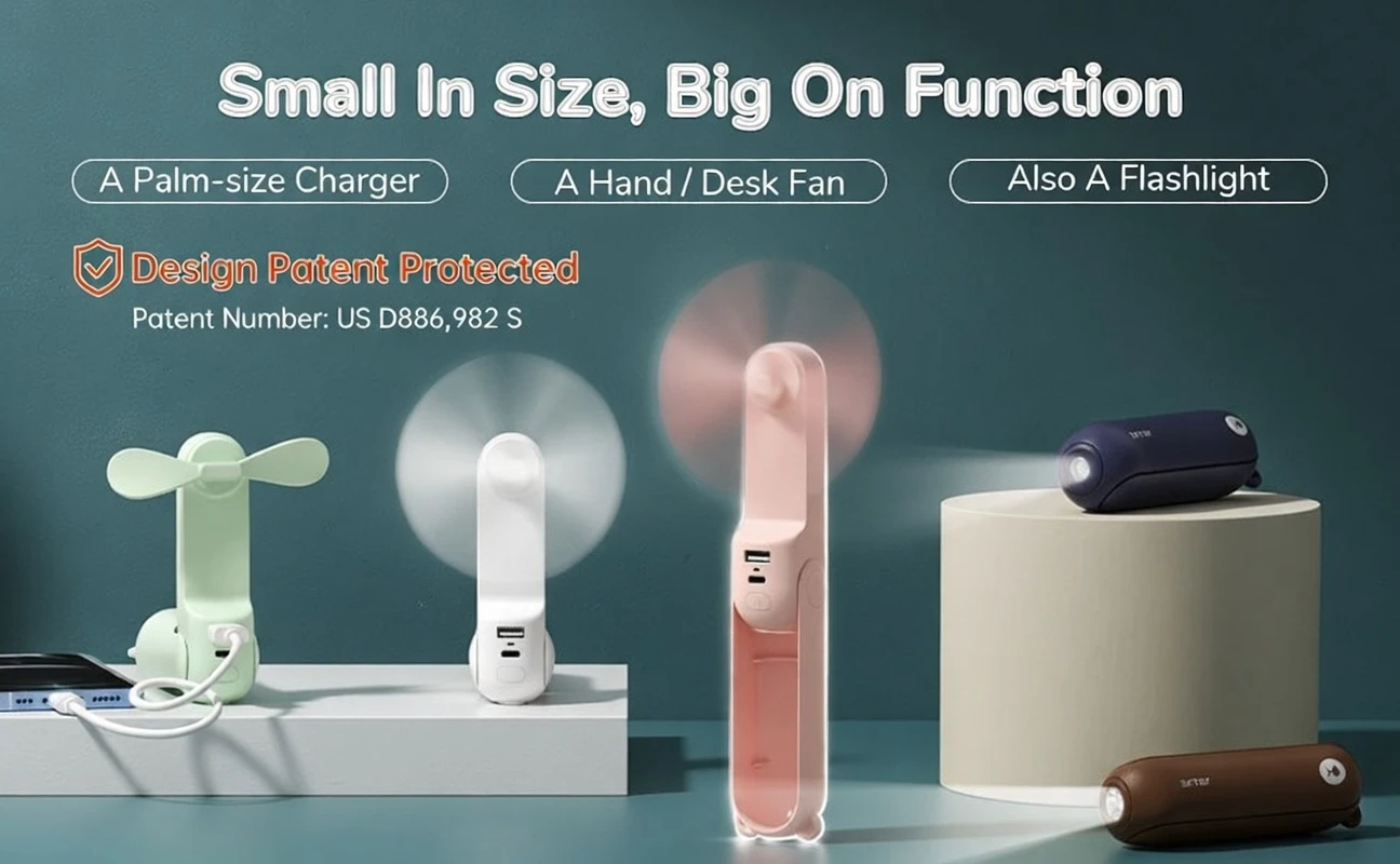 JISULIFE Portable Mini Handheld Fan with USB 2000k4500kmAh Rechargeable Now in Bangladesh