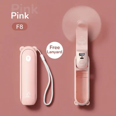 JISULIFE Portable Mini Handheld Fan with USB 2000k4500kmAh Rechargeable Now in Bangladesh