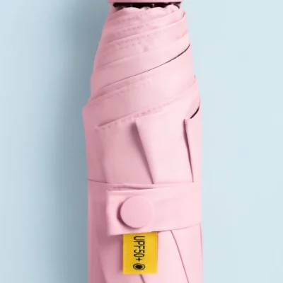 Mini Capsule Folding Umbrella UPF50+ Sun & Rain Protection | Now in Bangladesh