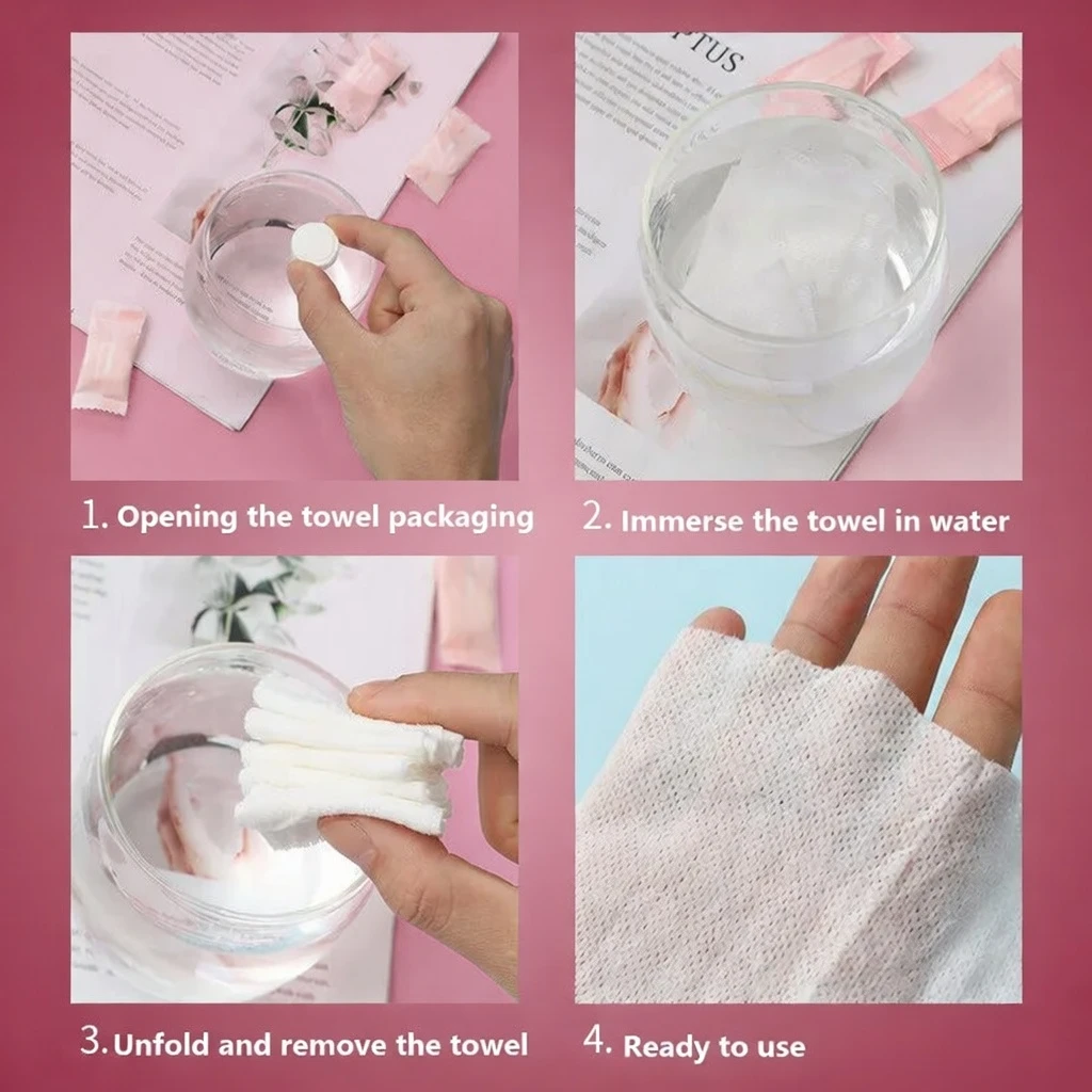 Mini Compressed Travel Face Wipes Paper Tissue Now in Bangladesh