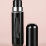 Mini Refillable Perfume Spray Bottle Travel Atomizer | Now in Bangladesh - Matte Black
