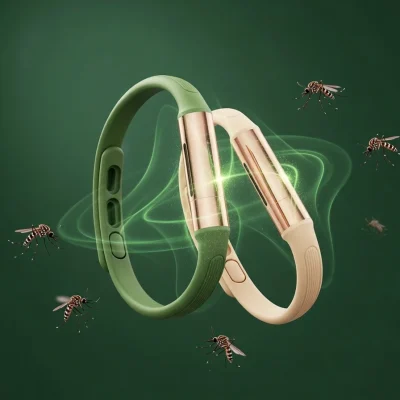 Natural Mosquito Repellent Bracelet – Silicone Adjustable Band Now in Bangladesh