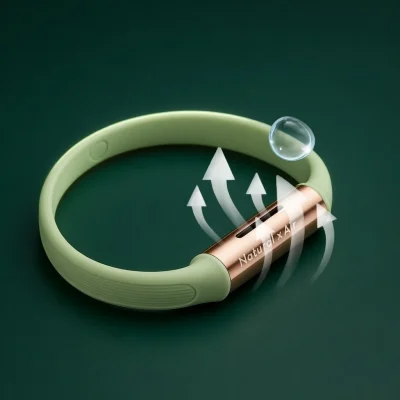 Natural Mosquito Repellent Bracelet – Silicone Adjustable Band Now in Bangladesh