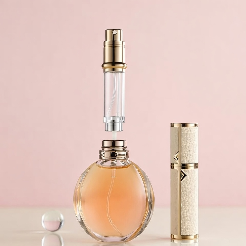 PU Leather Mini Perfume Travel Atomizer Spray Bottle | Now in Bangladesh