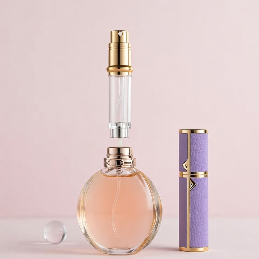 PU Leather Mini Perfume Travel Atomizer Spray Bottle | Now in Bangladesh