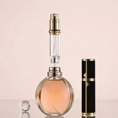 PU Leather Mini Perfume Travel Atomizer Spray Bottle | Now in Bangladesh