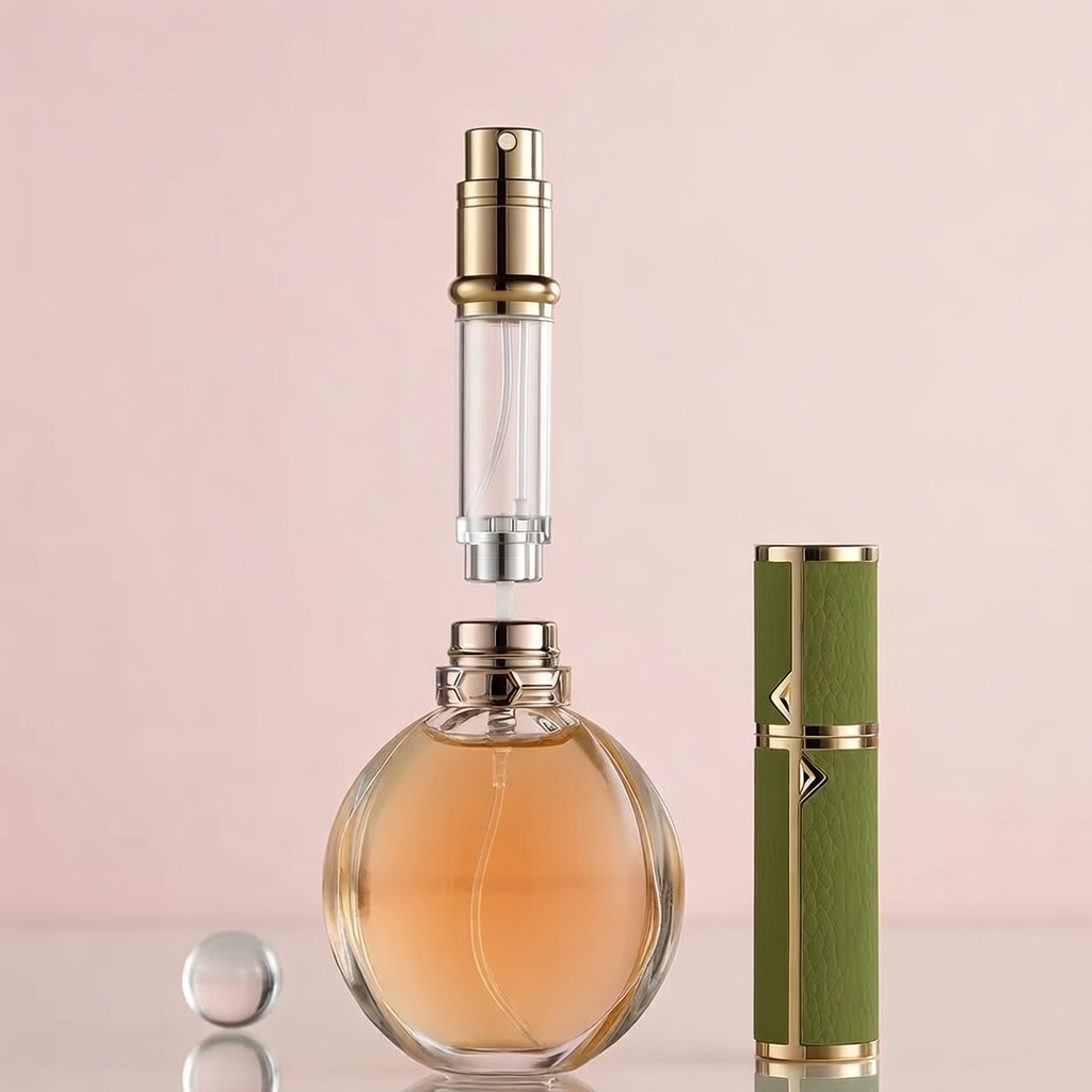 PU Leather Mini Perfume Travel Atomizer Spray Bottle | Now in Bangladesh