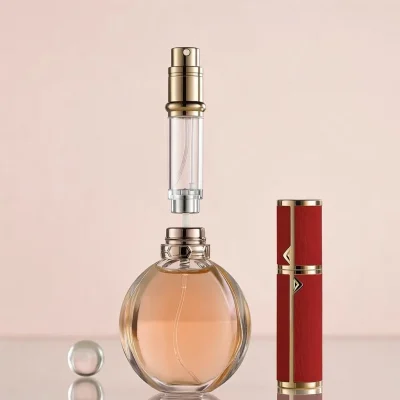 PU Leather Mini Perfume Travel Atomizer Spray Bottle | Now in Bangladesh