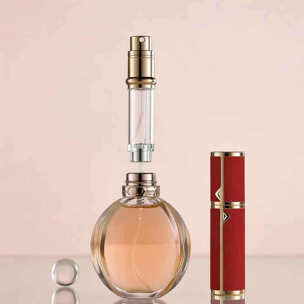 PU Leather Mini Perfume Travel Atomizer Spray Bottle | Now in Bangladesh