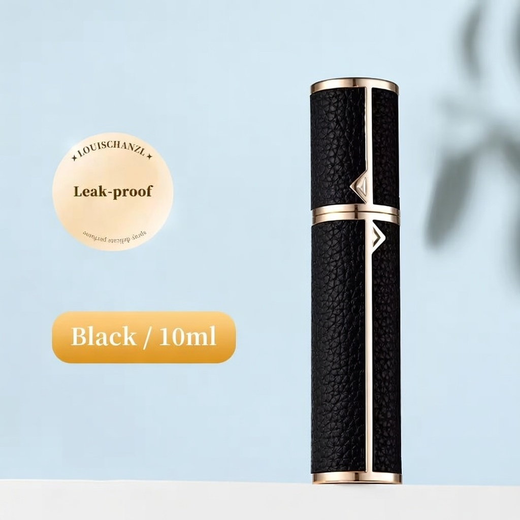PU Leather Mini Perfume Travel Atomizer Spray Bottle | Now in Bangladesh