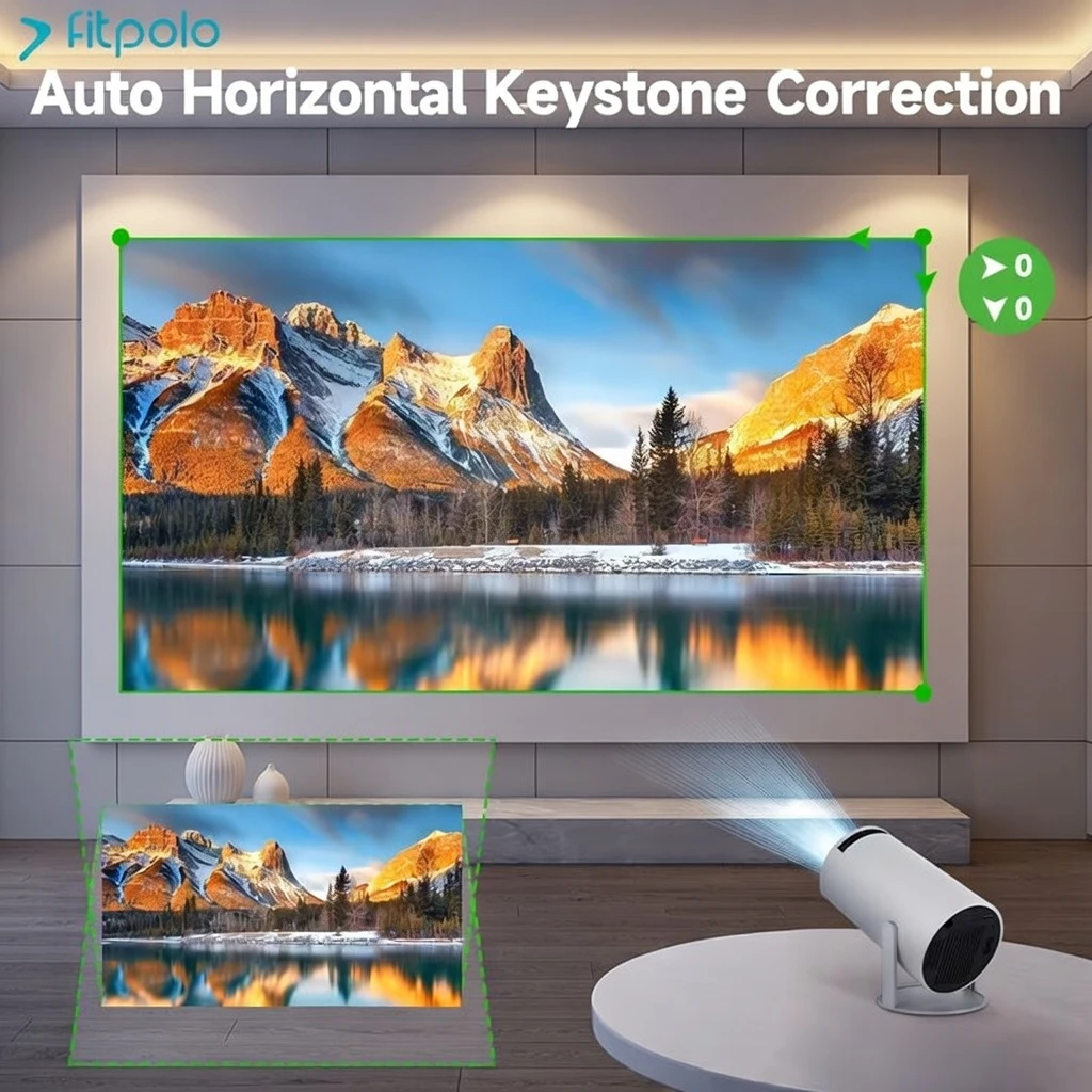 Portable Smart Mini Projector Bangladesh 720P WiFi 4K Support Home Cinema - Now in Bangladesh - AmarXpress