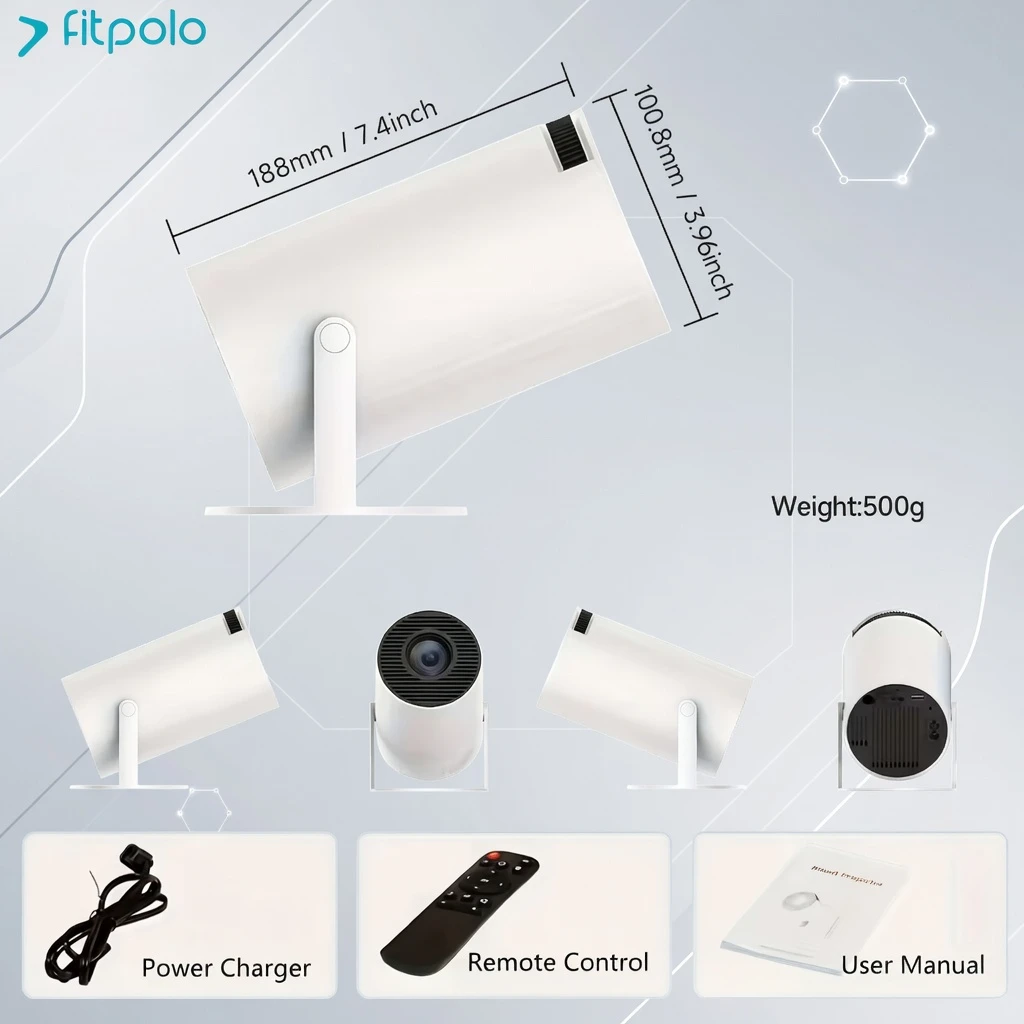 Portable Smart Mini Projector Bangladesh 720P WiFi 4K Support Home Cinema - Now in Bangladesh - AmarXpress