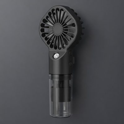 Portable USB Rechargeable Mist Spray Cooling Fan Now in Bangladesh