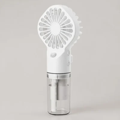 Portable USB Rechargeable Mist Spray Cooling Fan Now in Bangladesh