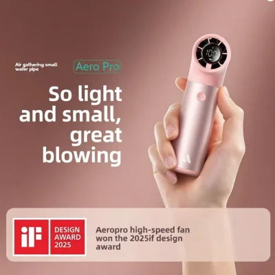 Aero Ultra Powerful Turbo Portable Cooling Fan with 3500mAh/4500mAh 19000RPM 6-Speed | Now in Bangladesh