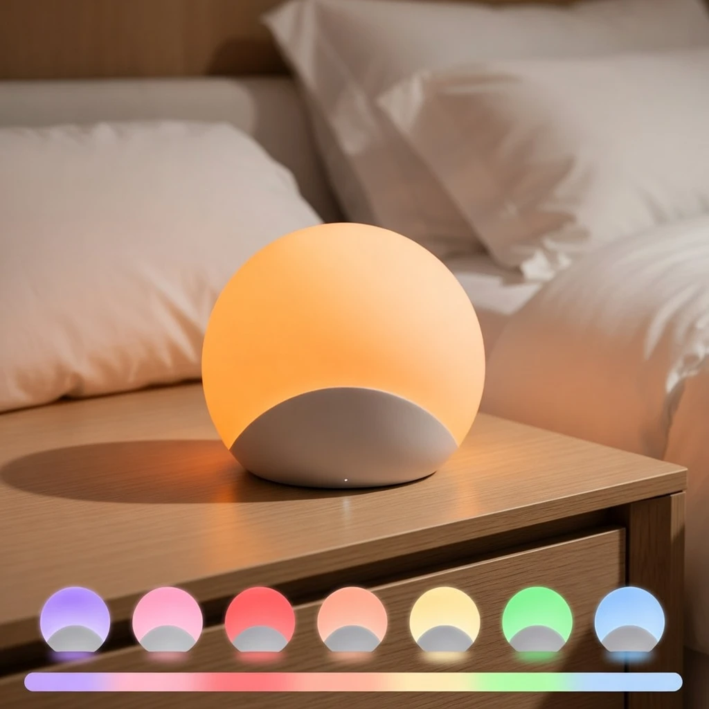 Smart RGB Night Light Touch Control USB Dimmable Lamp Bangladesh - AmarXpress