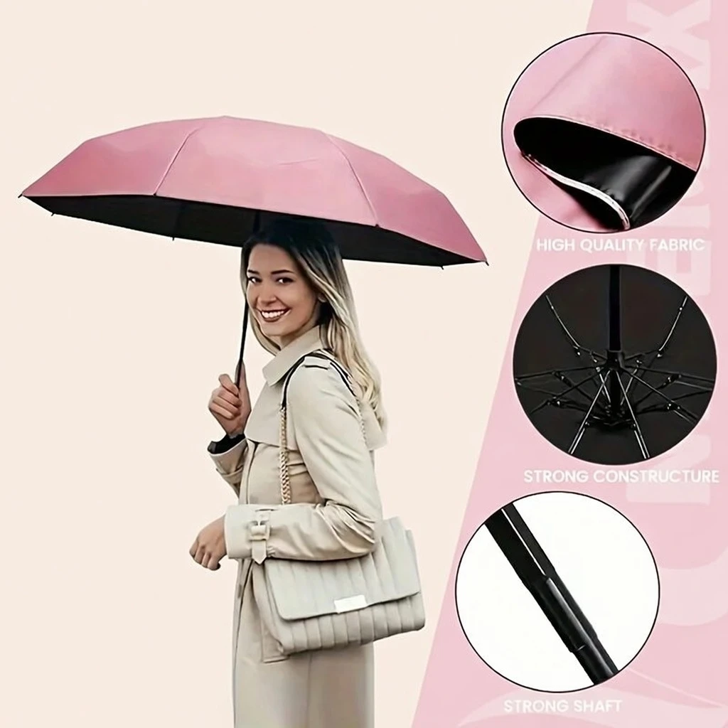UV Resistant Travel Mini Folding Umbrella Now in Bangladesh