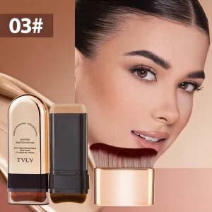 2in1 Foundation and Concealer Stick – Full Coverage Matte – Moisturizing Water-Resistant – AmarXpress