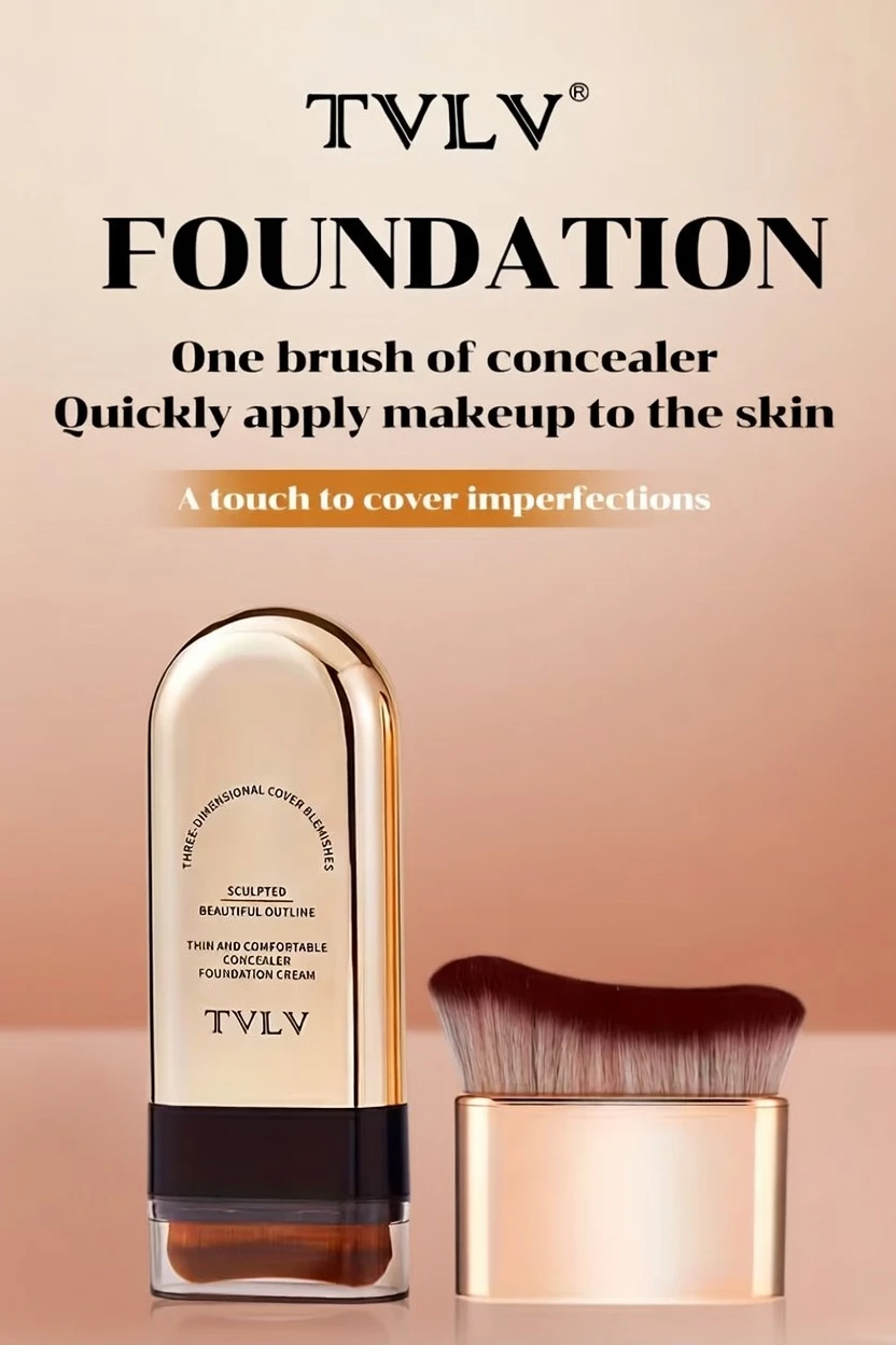 2in1 Foundation & Concealer Stick BD – Full Coverage Matte – Moisturizing Water-Resistant – AmarXpress