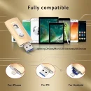 4-in-1 3.0 USB Flash Drive BD Pen Drive BD(128GB256GB) – PC, iPhone & Android - AmarXpress