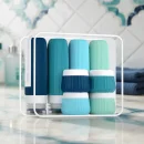 8-Pc Travel Toiletry Bottles – Leak-Proof & Non-Toxic, Refill & Safe for Skincare - AmarXpress