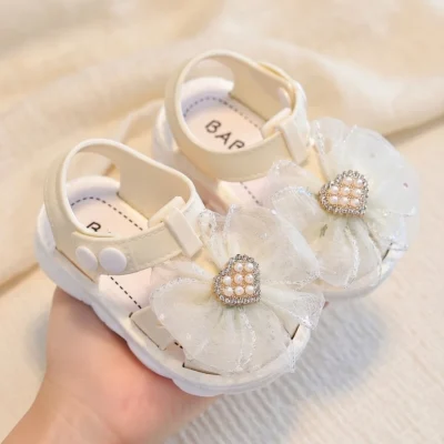 Baby Girl Princess Sandals – Soft Sole Toddler Shoes - Baby Girl Sandals BD - AmarXpress