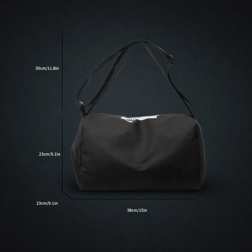 Korean Gym Bag for Men – Large Nylon 3-in-1 Tote, Crossbody & Travel Bag - Korean Gym Bag BD - AmarXpress