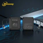 LED Display Built-in Cable Fast Charge 20000mAh Mini Power Bank BD - AmarXpress