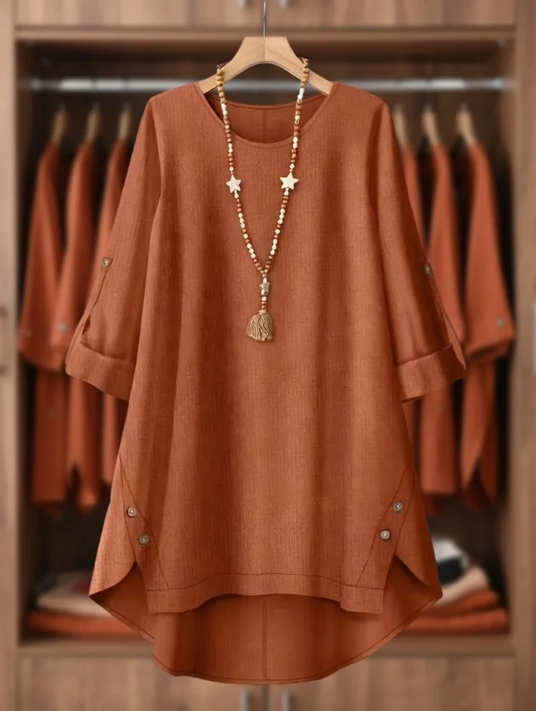 Ladies Winter Floral Print Loose Outfit BD - Wide-Leg Pants & Top Set - AmarXpress