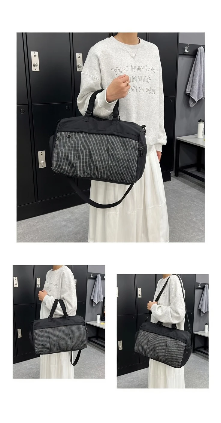 Large Nylon Travel Duffle Bag for Gym, Sports & Weekend - AmarXpress